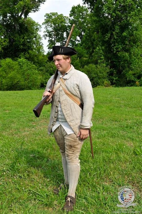 revolutionary war clothing men